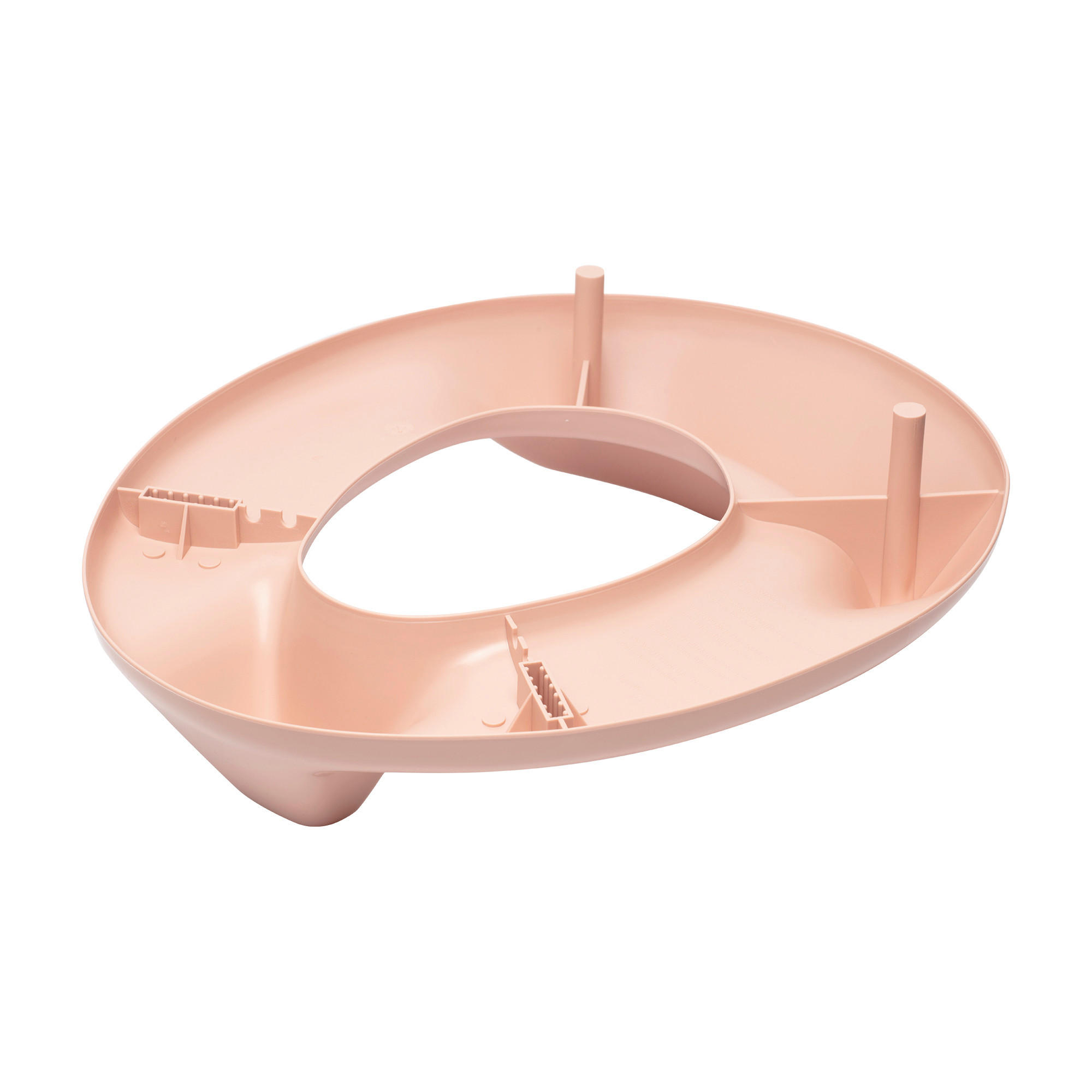 TOILETTENTRAINER Pale Pink  - Pink, Basics, Kunststoff (36.5/30.5/8.5cm) - Bebe Jou