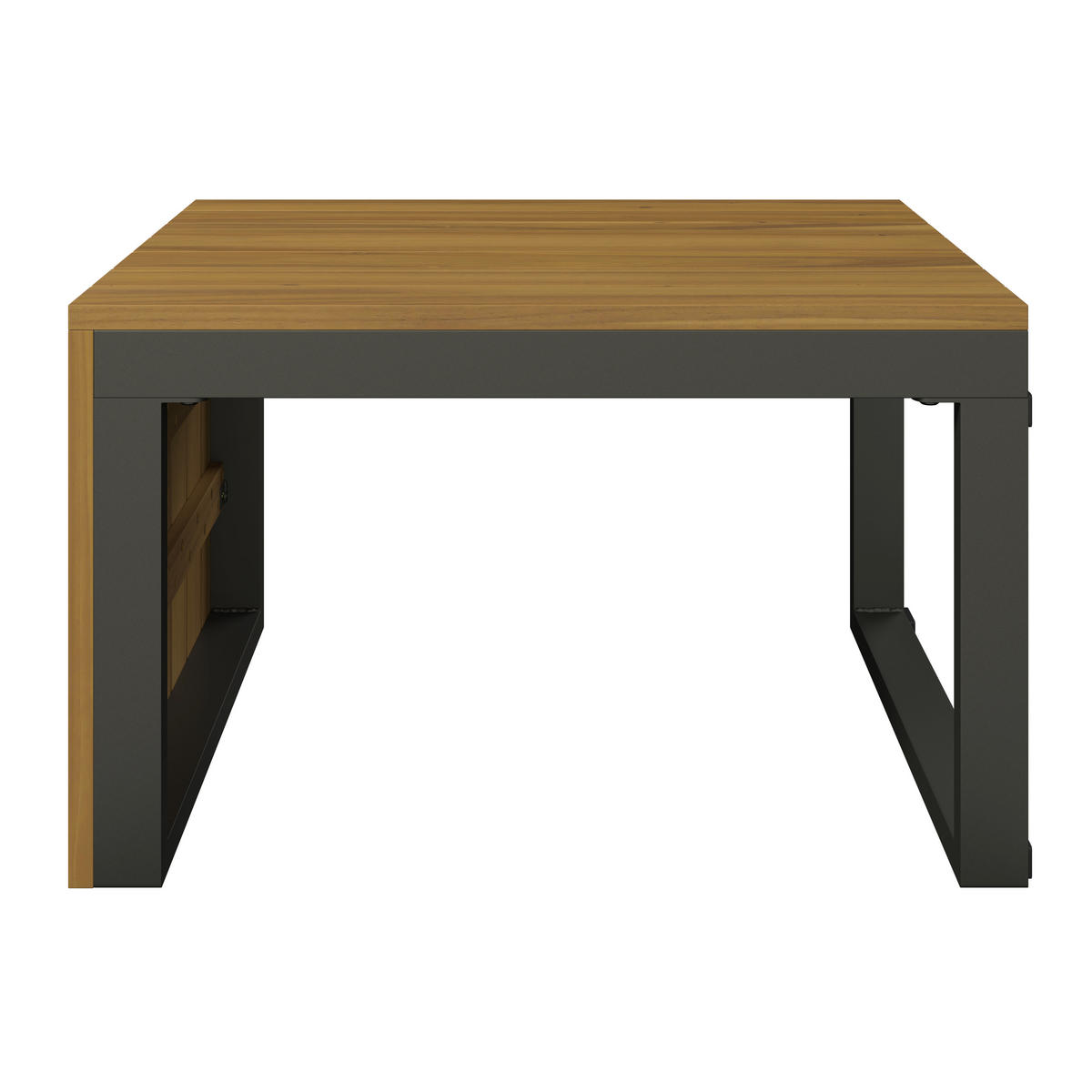 LOUNGE GARNITÚRA   161/67/63 cm  - bézs/akáciaszínű, Modern, textil/fa (161/67/63cm) - Ambia Garden