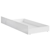 FIOKA ZA POSTELJINU    199/26/79,5 cm   - bela/bela visoki sjaj, Dizajnerski, pločasti materijal (199/26/79,5cm) - Carryhome