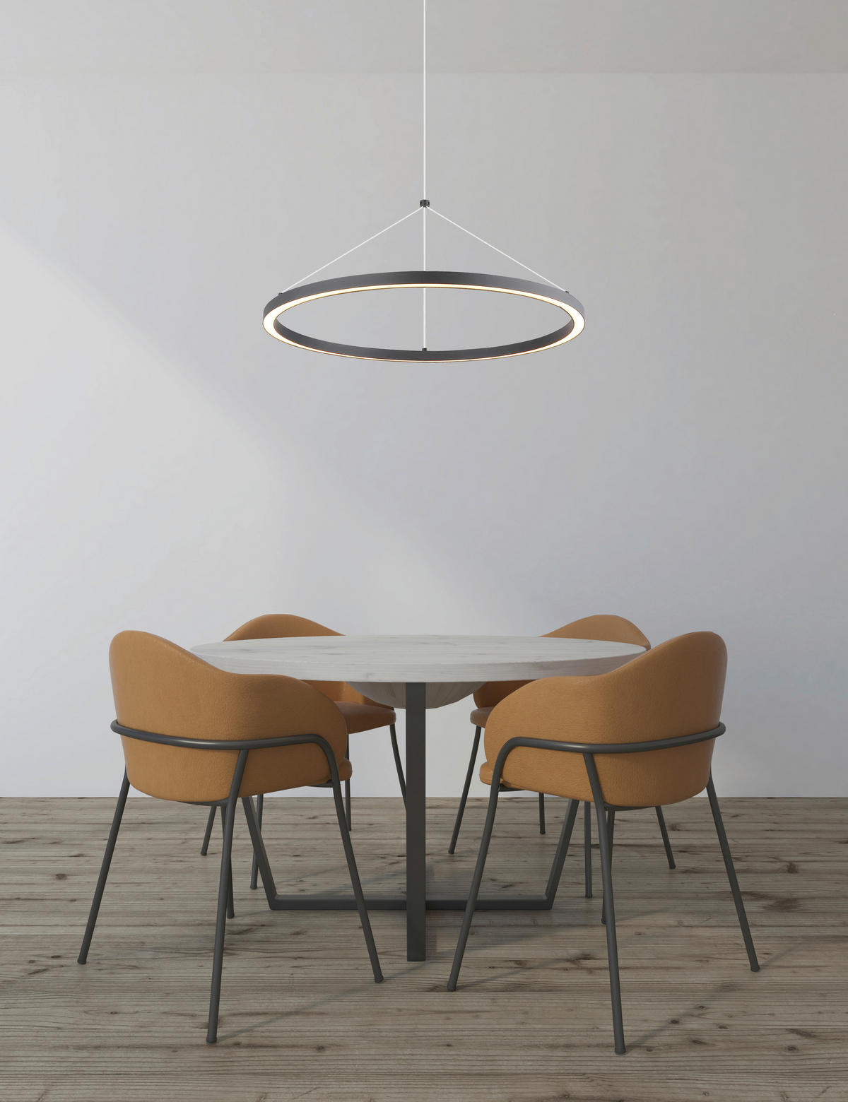 ZÁVĚSNÉ LED SVÍTIDLO, 50/50/120 cm  - Design (50/50/120cm) - Globo