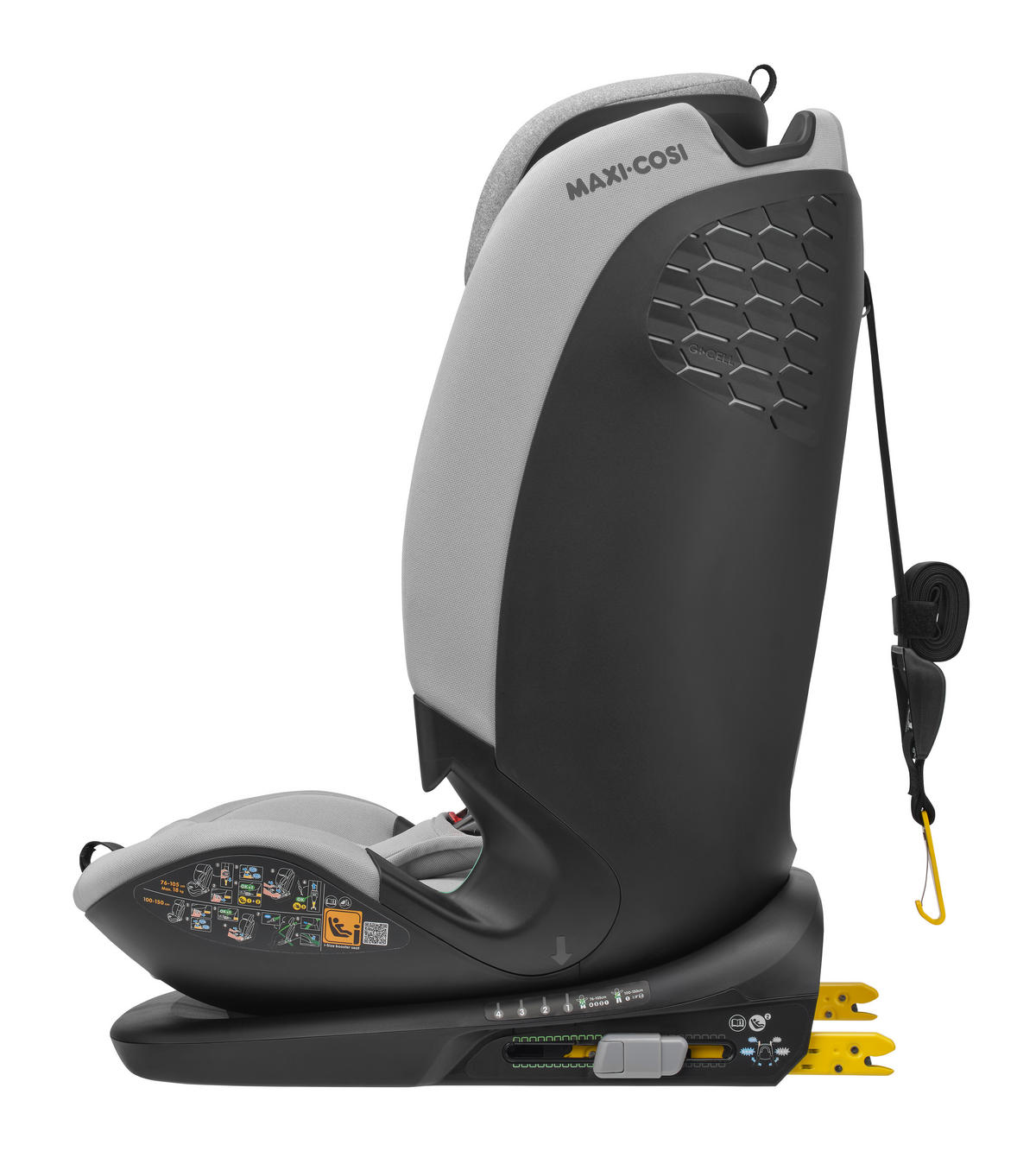 AUTO-SEDIŠTE ZA DECU  TITAN PLUS I-SIZE  - svetlosiva, Osnovno, papir/metal (46/76/60cm) - Maxi-Cosi