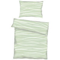 BETTWÄSCHE Satin 140/200 cm  - Jadegrün, KONVENTIONELL, Textil (140/200cm) - Kaeppel