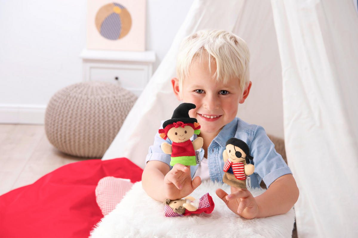 FINGERPUPPE - Basics, Textil (10/8/3cm) - Sterntaler