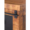 LOWBOARD  in 160/50/45 cm  - Schwarz/Naturfarben, KONVENTIONELL, Holz/Holzwerkstoff (160/50/45cm) - Landscape