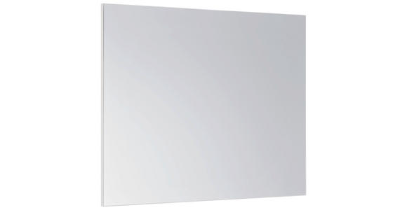 WANDSPIEGEL 80/65/2 cm - Weiß, Design, Glas/Holzwerkstoff (80/65/2cm) - Xora