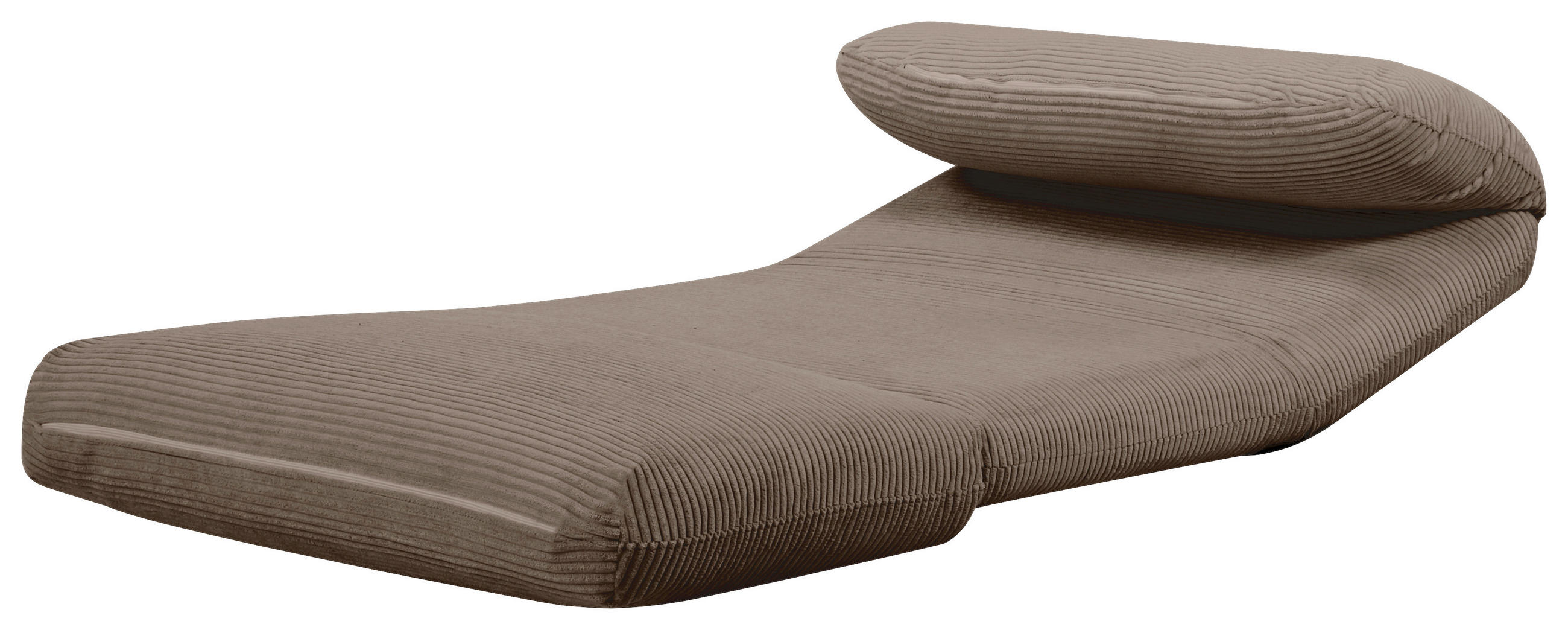 SCHLAFSESSEL Cord Braun    - Braun, Design, Textil/Metall (78/58/82cm) - Livetastic