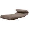 SCHLAFSESSEL Cord Braun    - Braun, Design, Textil/Metall (78/58/82cm) - Livetastic