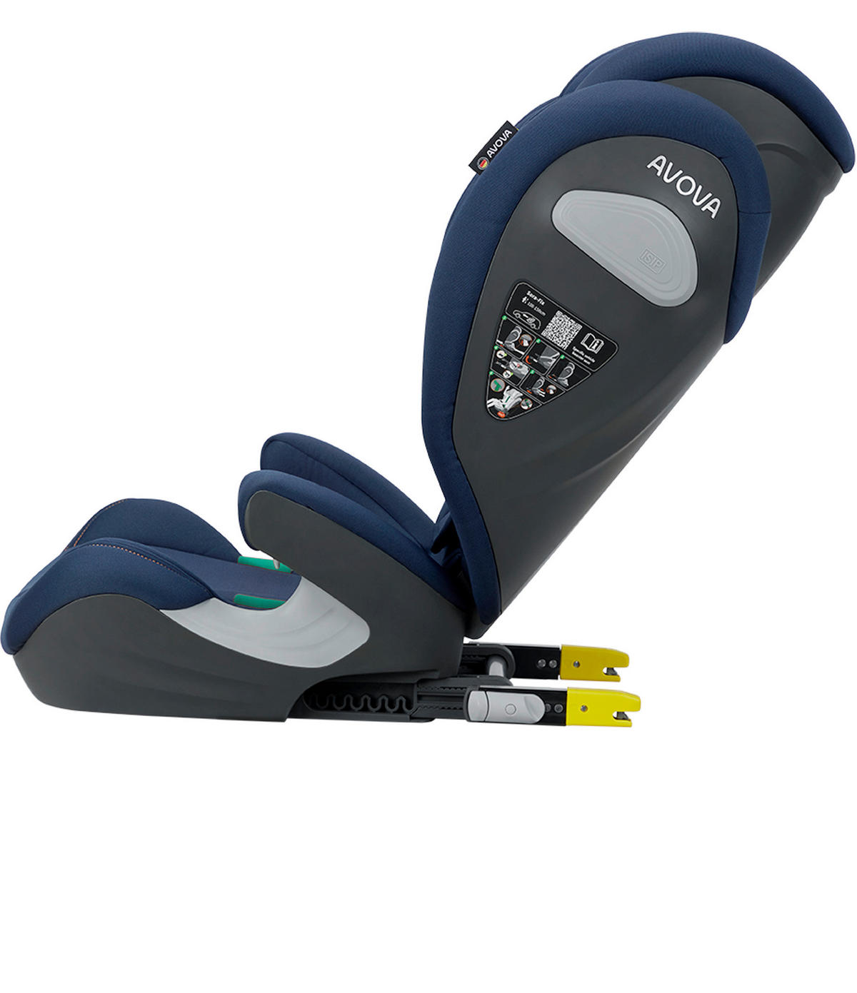 KINDERAUTOSITZ Sora Fix  - Dunkelblau, Basics, Kunststoff/Textil (52/41,5/63 - 83cm) - AVOVA