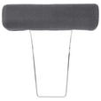 KOPFSTÜTZE in Webstoff  - Anthrazit/Grau, Design, Textil (52/14/12cm) - Carryhome