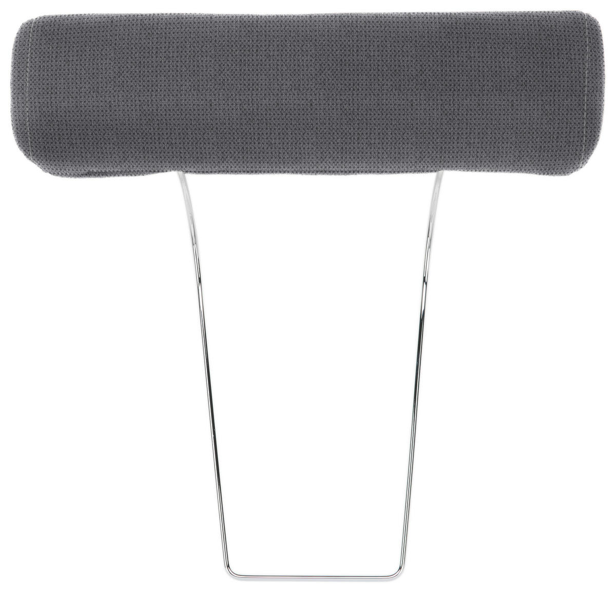 KOPFSTÜTZE in Webstoff  - Anthrazit/Grau, Design, Textil (52/14/12cm) - Carryhome