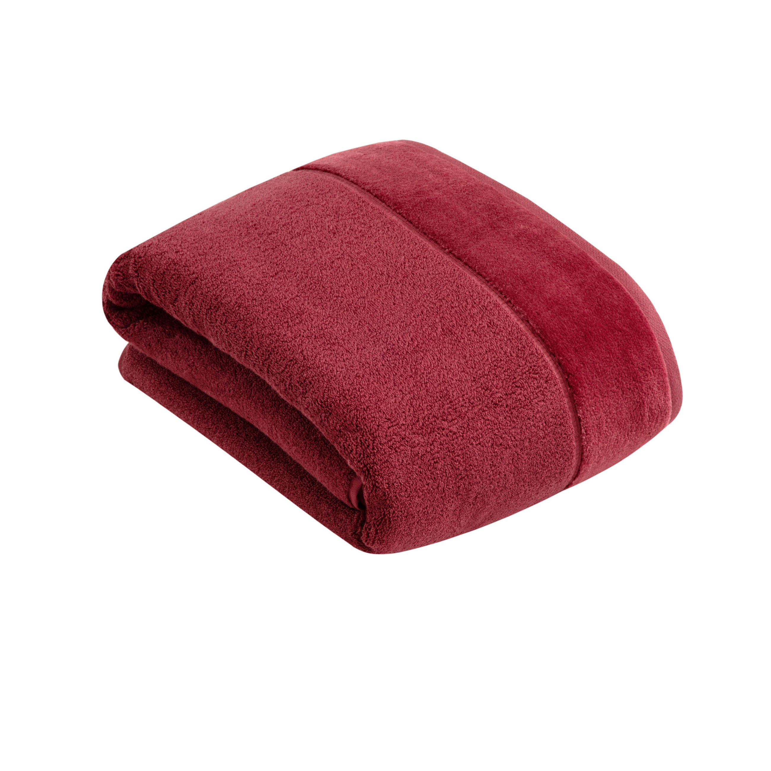 BADETUCH 100/150 cm Rot  - Rot, Basics, Textil (100/150cm) - Vossen
