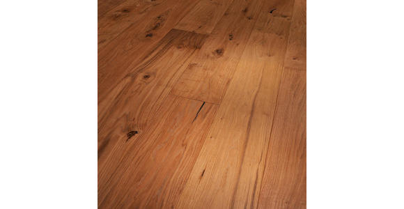 Landhausdiele Eiche limed per m² - Eichefarben, LIFESTYLE, Holz (188,2/19/1,4cm) - Ambiente