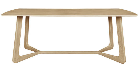ESSTISCH Eiche Bianco   - Eiche Bianco, KONVENTIONELL, Holz (200/100/76cm) - Linea Natura