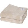 HANDTUCH SW-Cuddly Sandfarben 2-teilig  - Sandfarben, Basics, Textil (50/100cm) - Schöner Wohnen