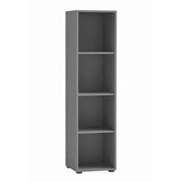 REGAL Anthrazit  - Anthrazit/Schwarz, MODERN, Holzwerkstoff/Kunststoff (38,2/150/38,2cm) - MID.YOU