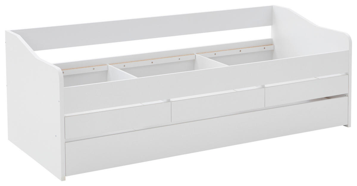 KREVET ZA DJECU/JUNIORE  bijela   - bijela, Moderno, drvni materijal (207/72/94cm) - Carryhome