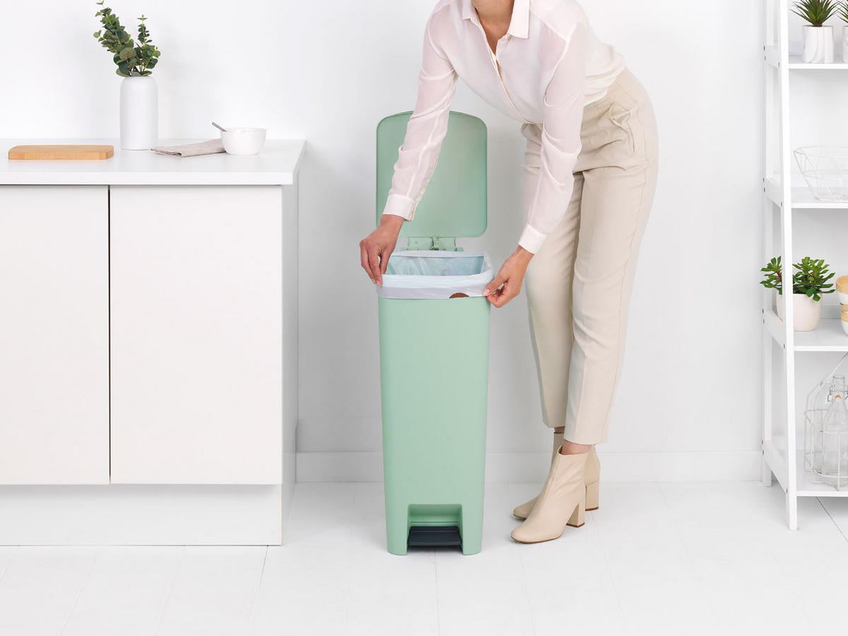 KOŠ ZA OTPAD  40 l   - zelena, Basics, plastika (28/66.6/35.2cm) - Brabantia