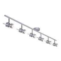 DECKENLEUCHTE     - Silberfarben, Trend, Metall (18/12/134cm)