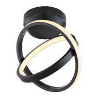 LED-TAKLAMPA 24 W 25/28 cm  - vit/opal, Design, metall/plast (25/28cm) - Globo