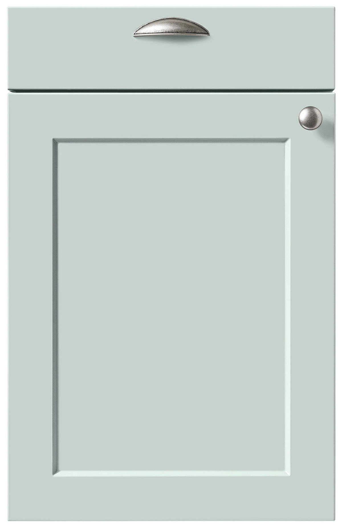 VGRADNA KUHINJA - žajbljevo zelena, Trendi, leseni material - Novel