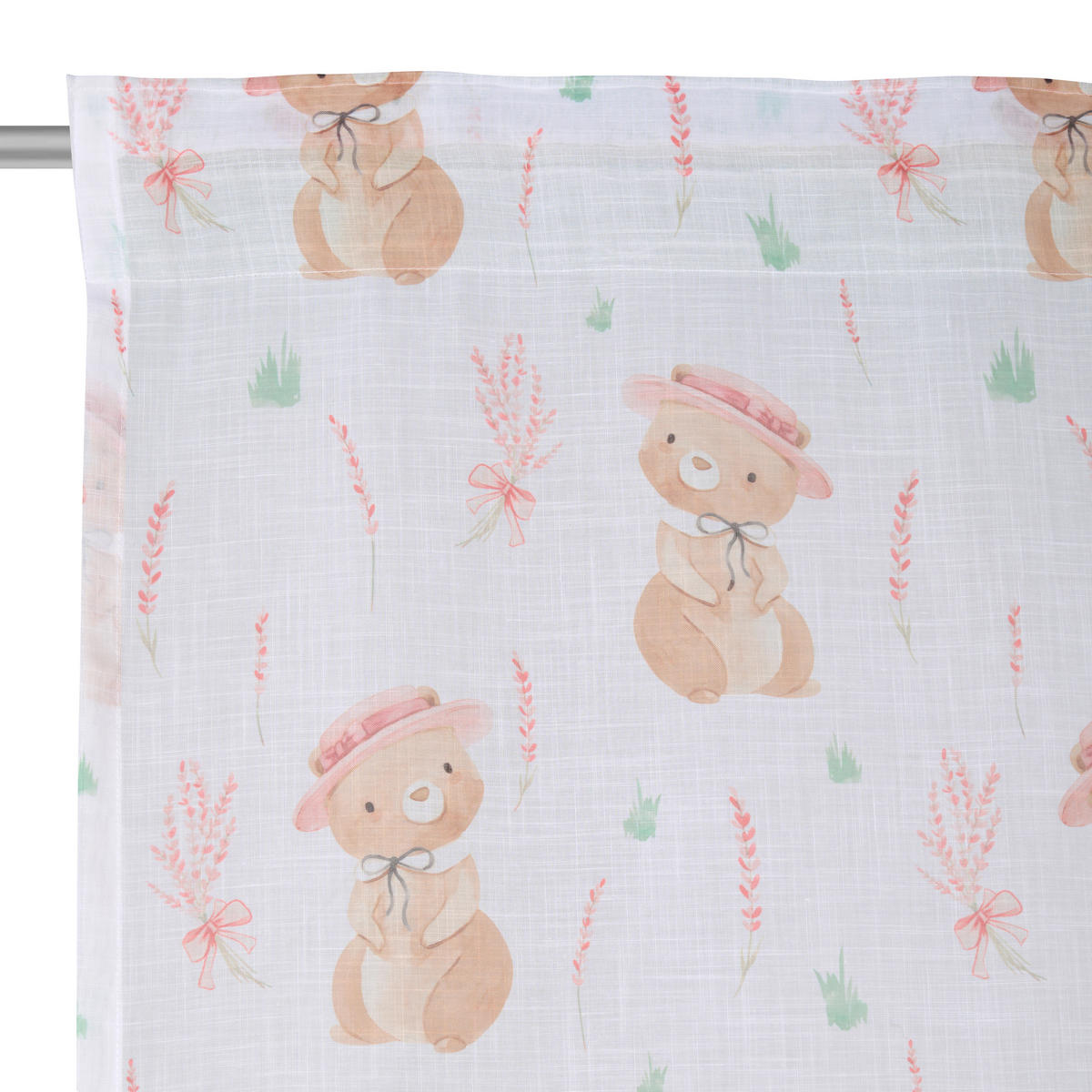 HOTOVÝ ZÁVĚS, průhledné, 140/245 cm - vícebarevná, Trend, textil (140/245cm) - Ben'n'jen