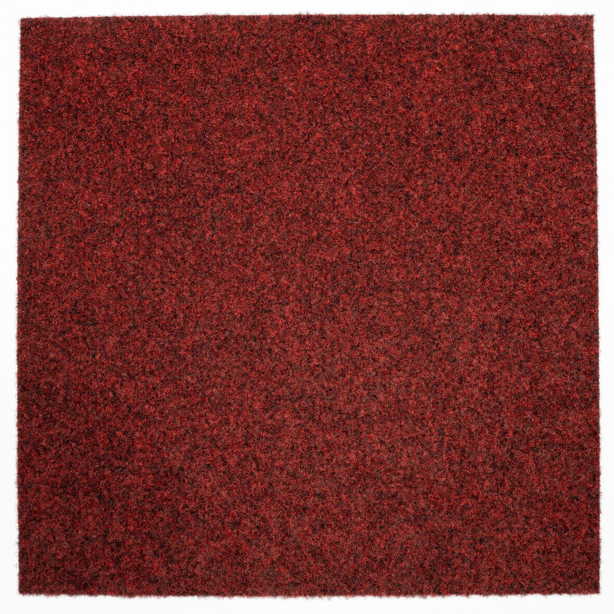 TEPPICHFLIESE 50/50 cm  in Rot  - Rot, Basics, Textil (50/50cm)