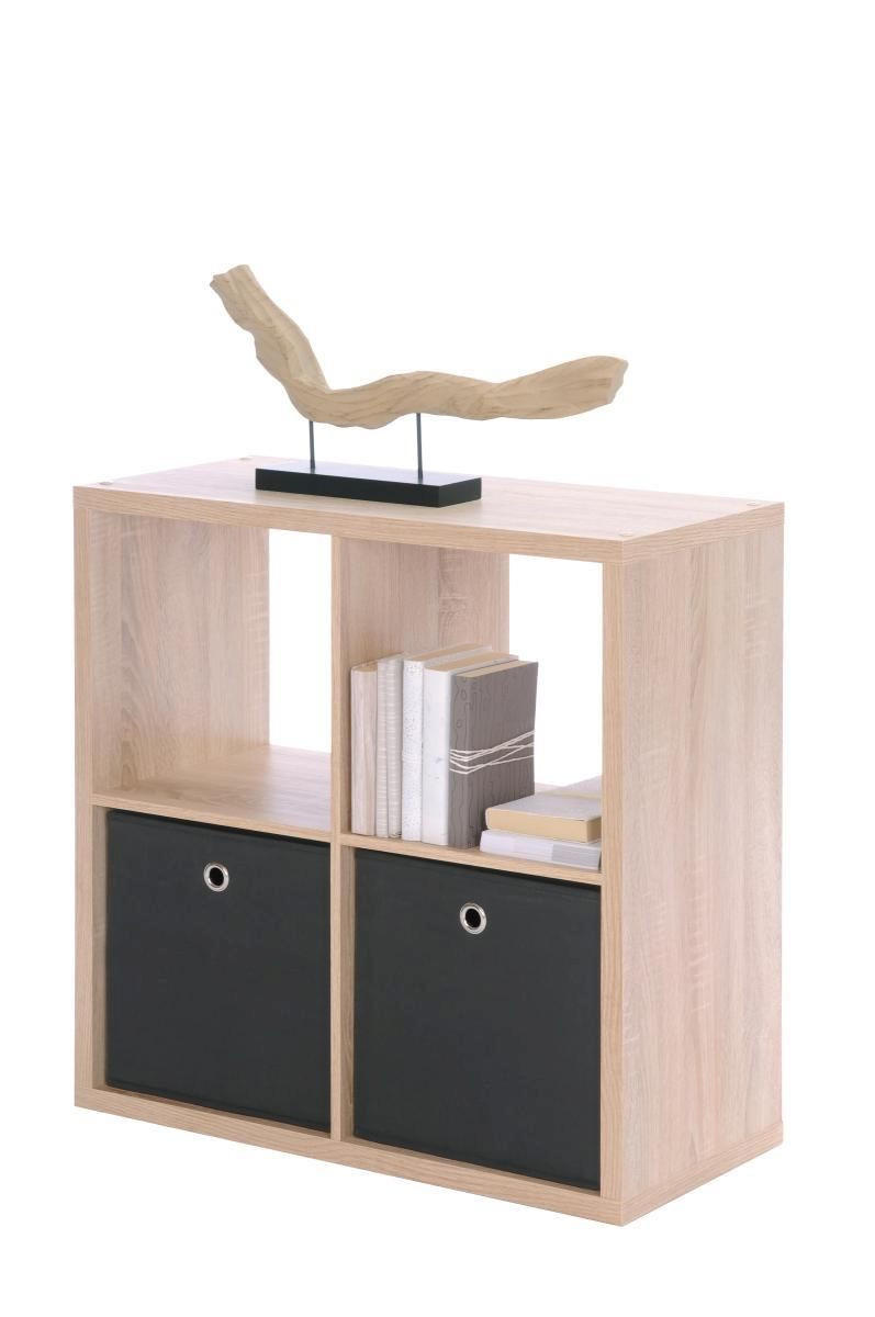 OTVORENA POLICA boja hrasta  - boja hrasta, Osnovno, pločasti materijal (73/73/33cm) - Carryhome