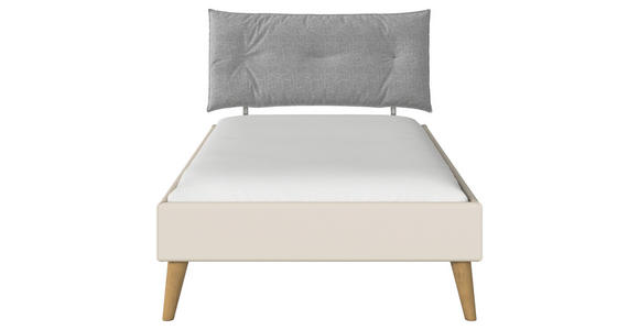 BETT 120/200 cm  in Champagner  - Wildeiche/Champagner, Design, Holz/Holzwerkstoff (120/200cm) - Carryhome