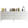 SIDEBOARD Weiß  240/91/45 cm  - Weiß, Design, Holzwerkstoff/Metall (240/91/45cm) - Schöner Wohnen