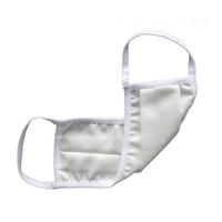 MASKA HIGIJENSKA 3 KOMADA  bijela   - bijela, Basics, plastika (21/9cm)