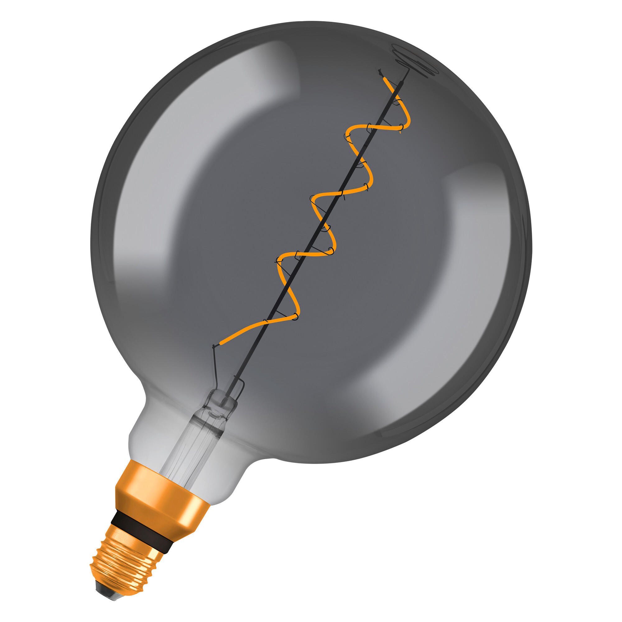 LED-LEUCHTMITTEL   E27 4 W 150 lm  - Grau, Basics, Glas (20/28,7cm) - Osram