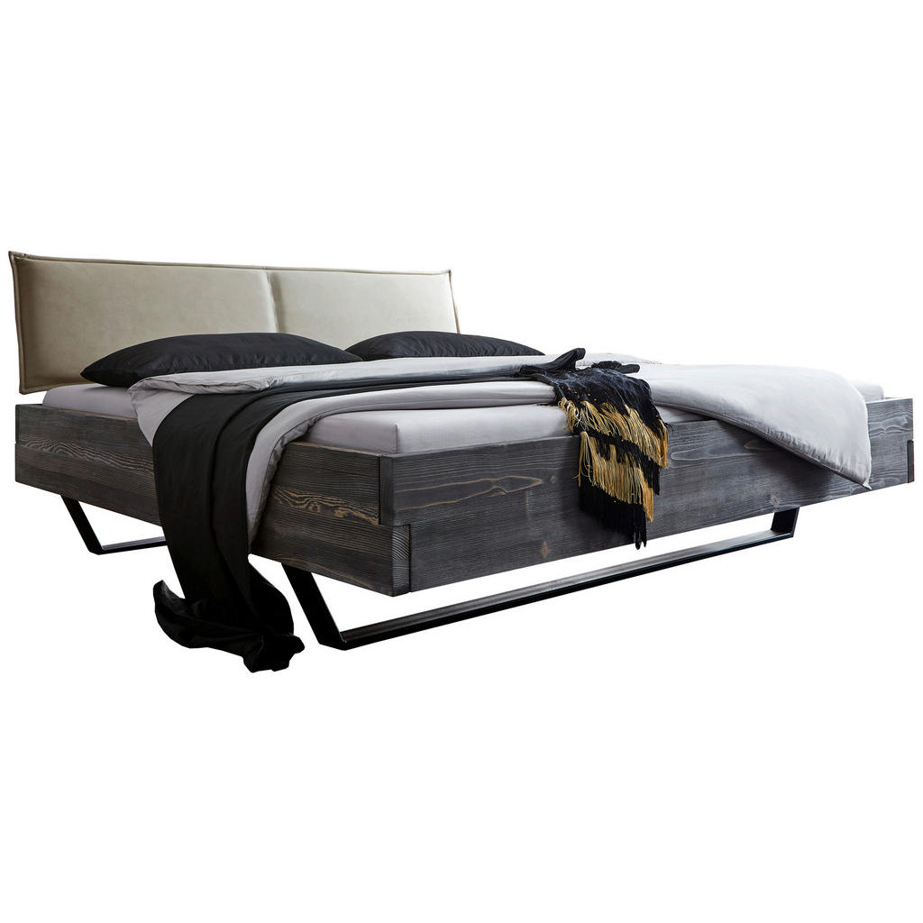 Livetastic POSTEL Z TRÁMŮ, 180/200 cm, šedá, černá, béžová