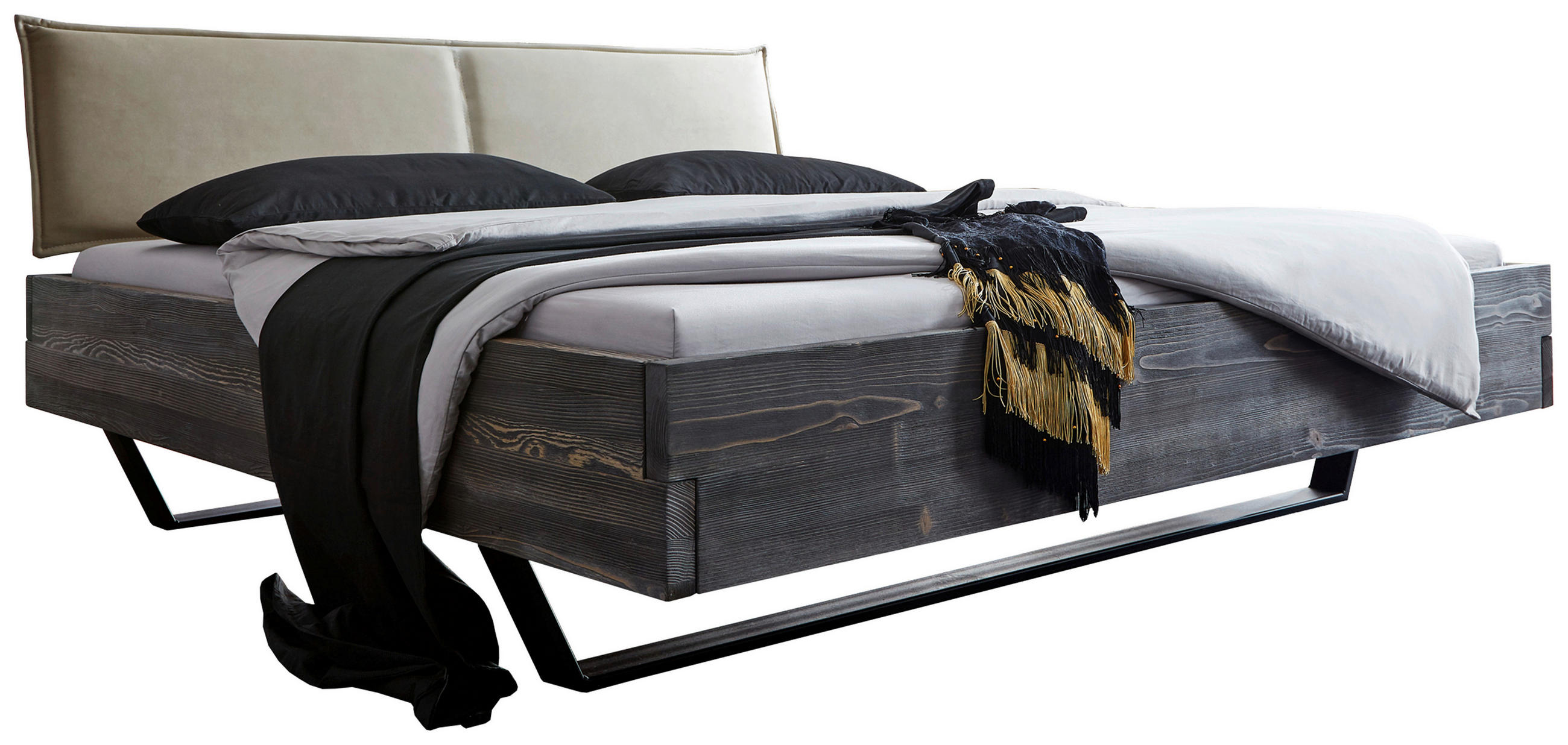 Livetastic TRÁMOVÁ POSTEĽ, 180/200 cm, sivá, čierna, béžová