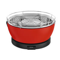 HOLZKOHLEGRILL  Rot  - Rot, Basics, Metall (33/33/18,5cm)