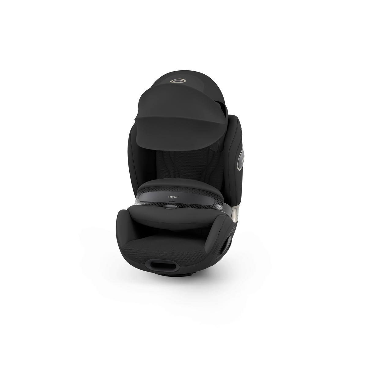 KINDERAUTOSITZ Anoris S Style Sepia Black  - Schwarz, Basics, Kunststoff/Textil (49/45/58cm) - cybex PLATINUM
