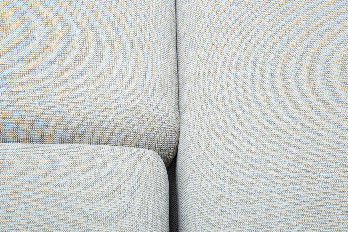 ECKSOFA Leinenoptik Beige  - Beige/Schwarz, Design, Kunststoff/Textil (152,5/225,5cm) - Livetastic