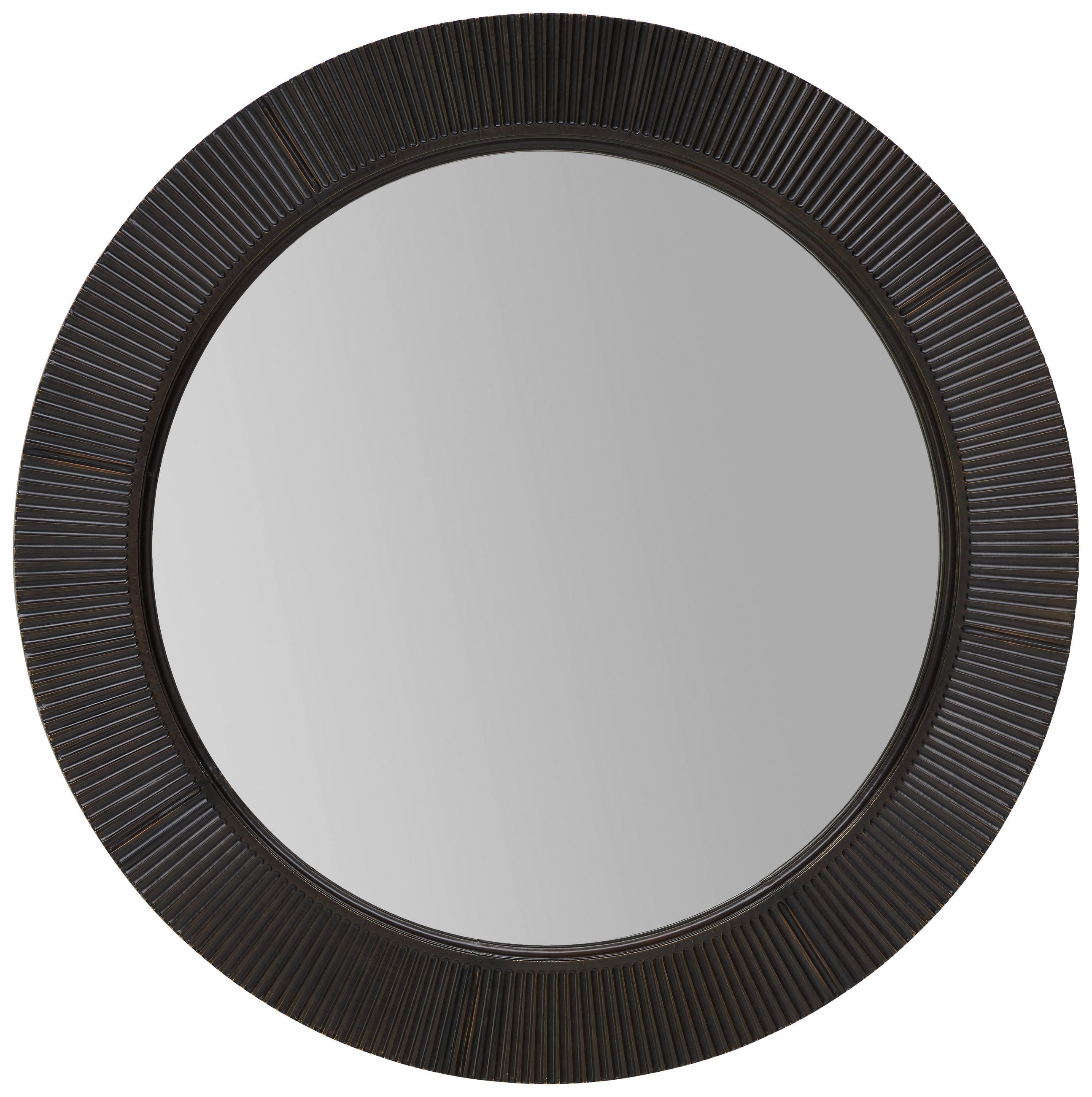 FALI TÜKÖR 80/80/3 cm    - sárgarézszínű, Trend, faalapú anyag/üveg (80/80/3cm) - Ambia Home