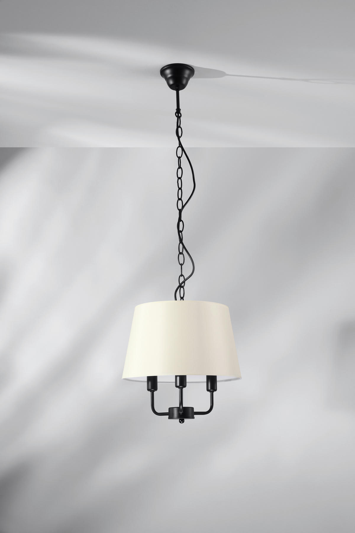 PENDELLEUCHTE 32.5/32.5/110 cm  - Goldfarben/Schwarz, KONVENTIONELL, Metall (32.5/32.5/110cm)