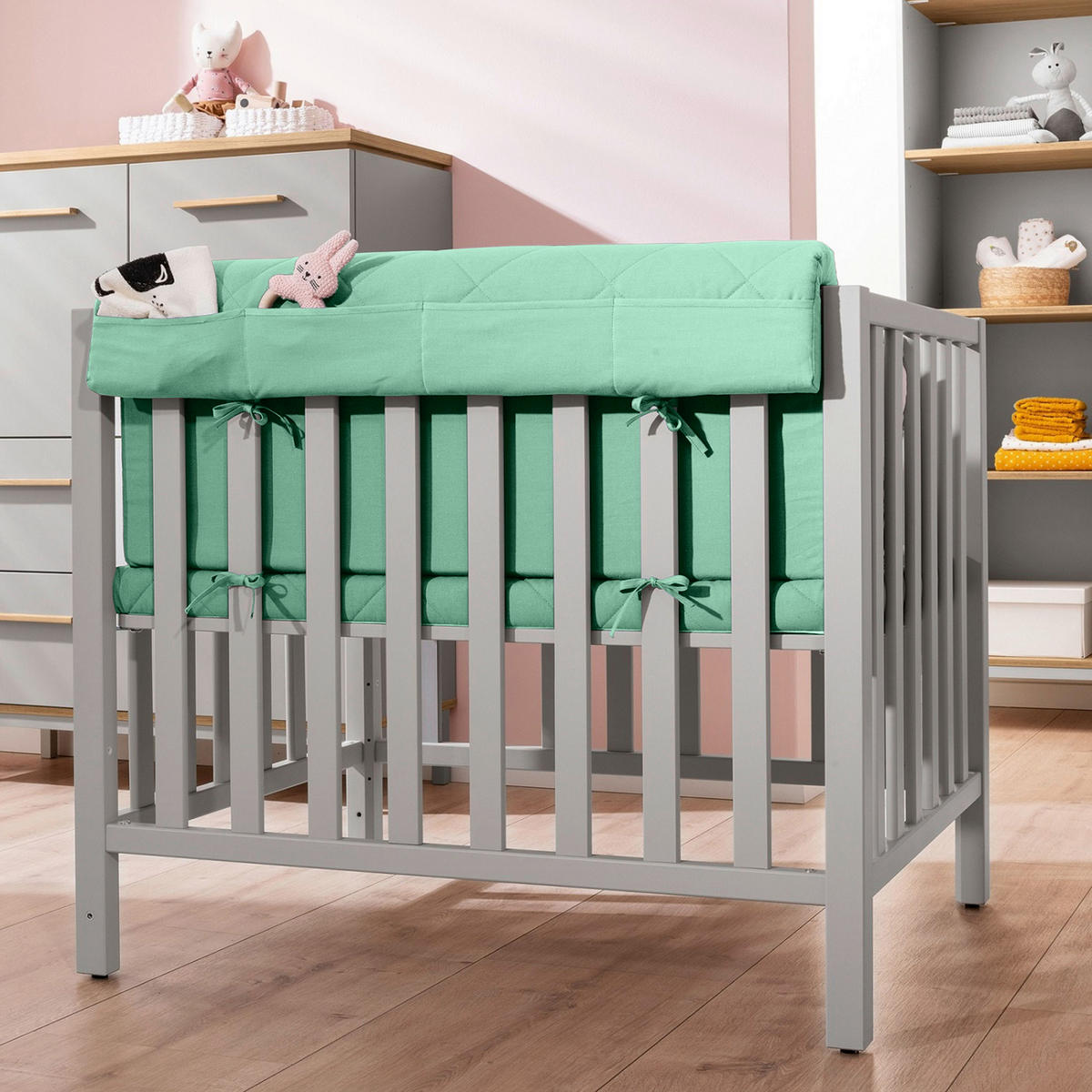 LAUFGITTEREINLAGE Scotty   - Pastellgrün, Basics, Textil (88,0/36,0/10,0cm) - Paidi