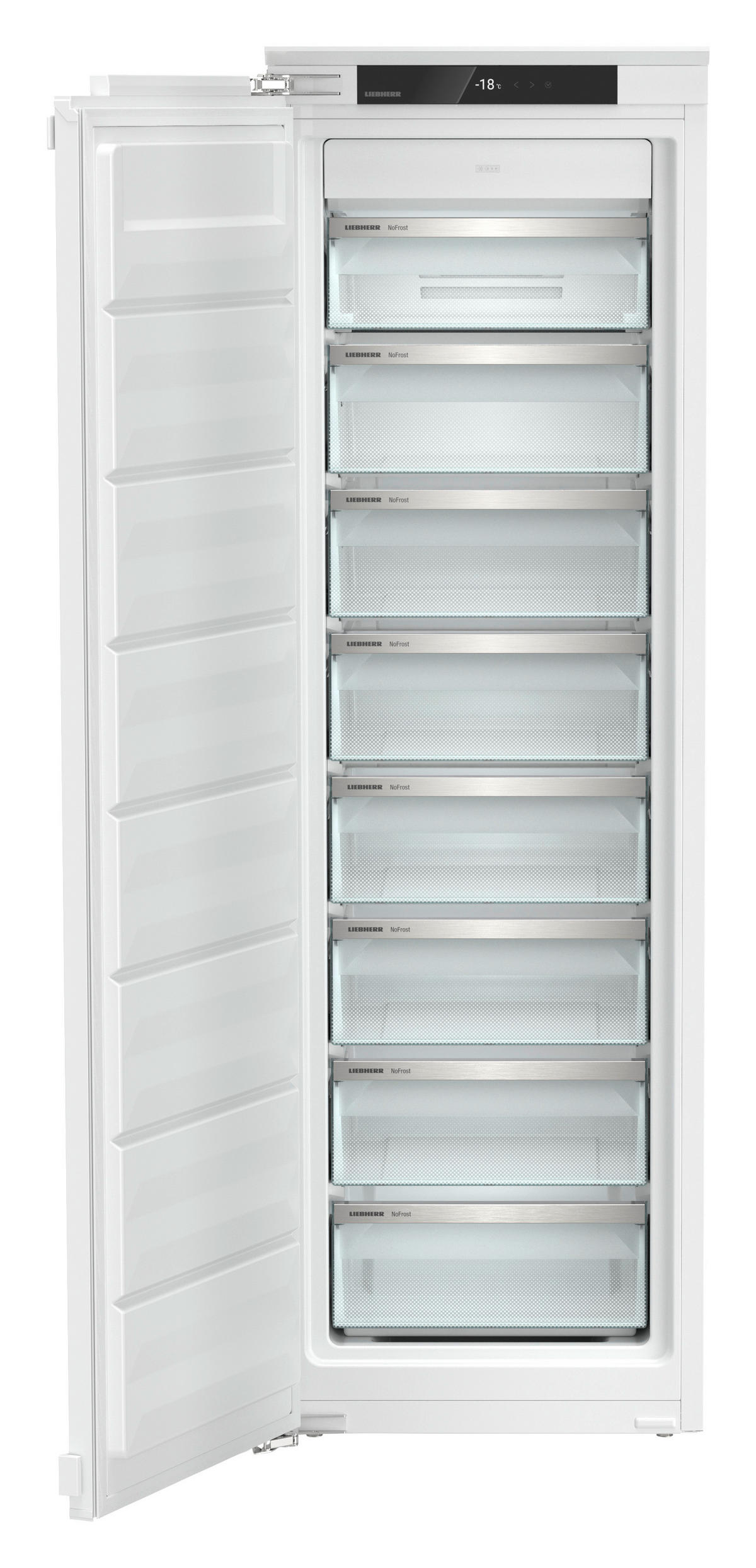 EINBAUGEFRIERSCHRANK SIFNe 5108  - Weiß, Basics, Metall (55,9/177/54,6cm) - Liebherr