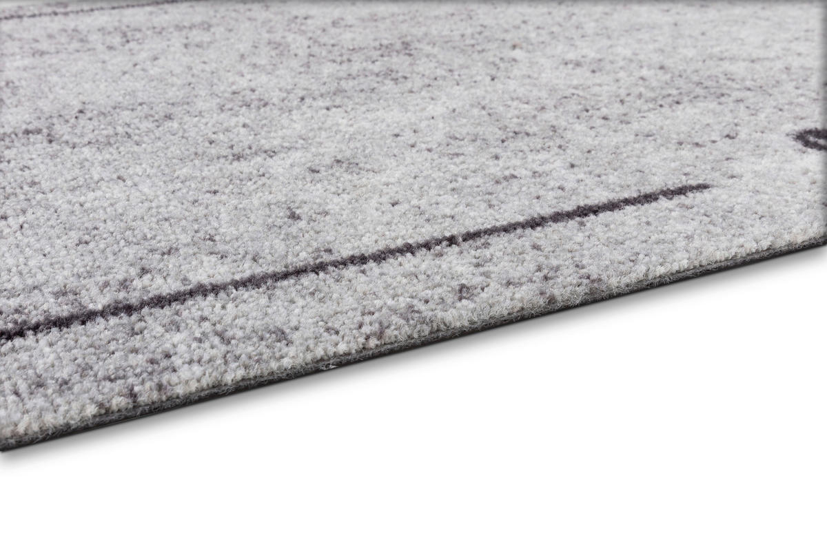 FUßMATTE  50/150 cm  Grau  - Grau, Basics, Kunststoff/Textil (50/150cm) - Astra