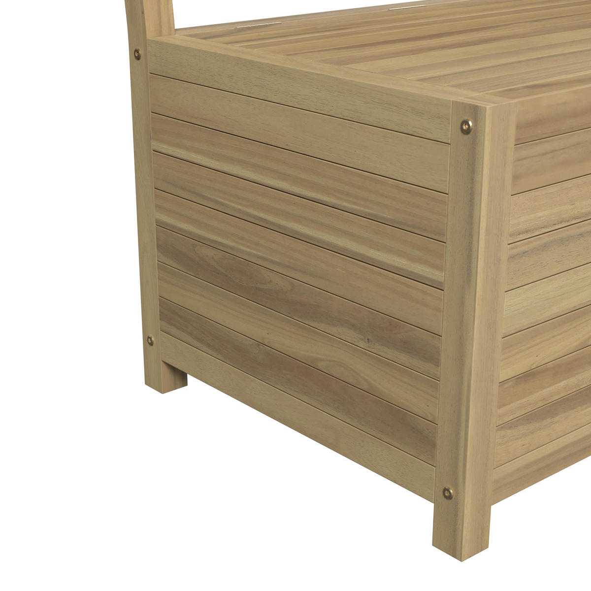 GARTENBANK 120/90/58 cm  in Akaziefarben  - Akaziefarben, ROMANTIK / LANDHAUS, Holz (120/90/58cm) - Ambia Garden