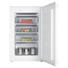 Gefrierschrank 30500 - Weiß, Basics, Metall (56/87,3/55cm) - Mican Gefrierschrank 30500 - Weiß, Basics, Metall (56/87,3/55cm) - Mican
