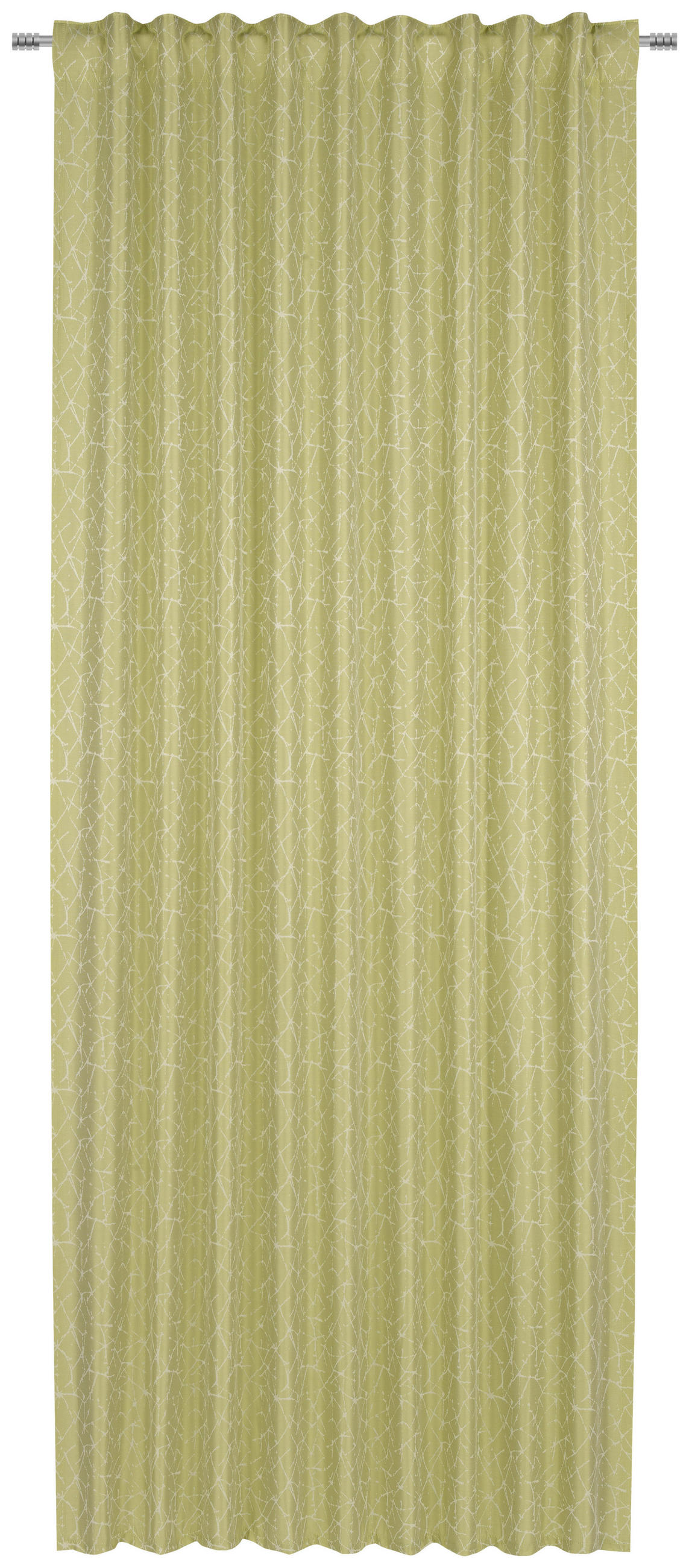 KÉSZFÜGGÖNY részben fényzáró  - zöld, Konventionell, textil (140/245cm) - Esposa