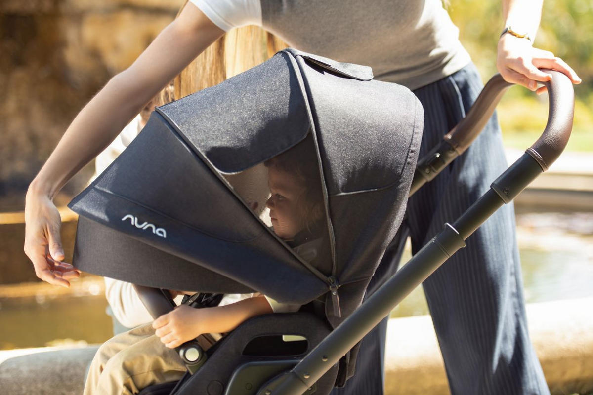 KOMBIKINDERWAGEN  Mixx Next  Caviar  - Schwarz, Basics, Textil/Metall (60/110/82cm) - Nuna