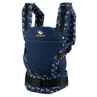 BABYTRAGE Manduca first  - Dunkelblau, Basics, Textil (One-Sizecm) - Wickelkinder Manduca