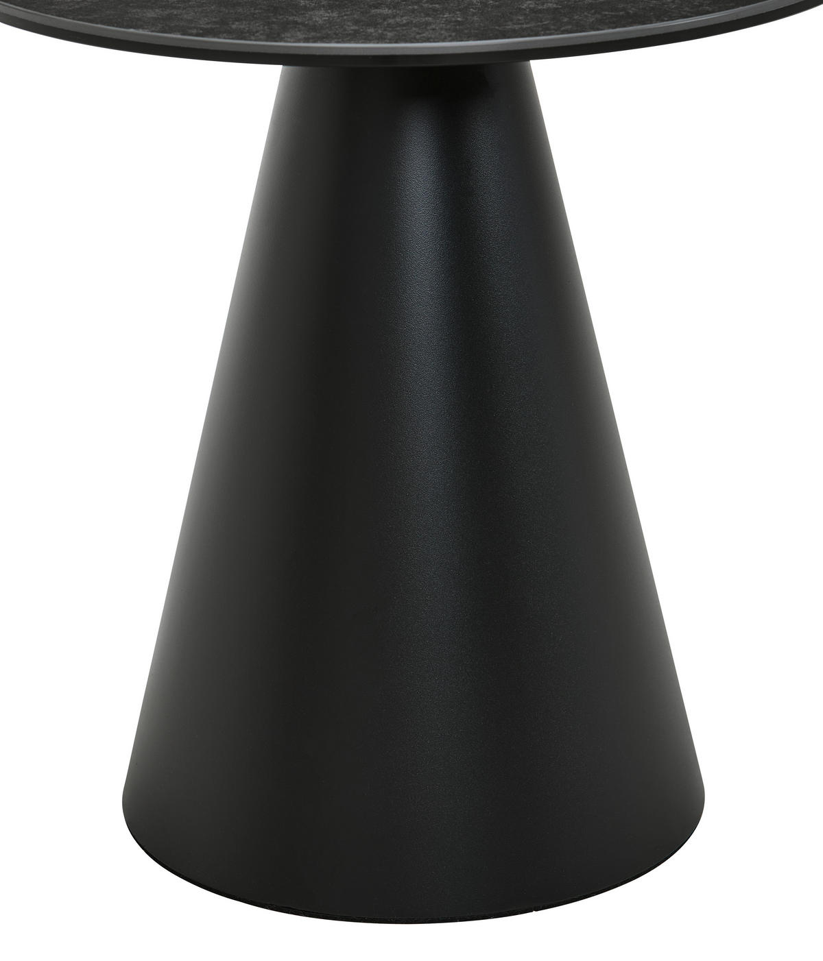 BEISTELLTISCH Grau, Schwarz rund  - Schwarz/Grau, Trend, Glas/Keramik (45/45/45cm) - Novel
