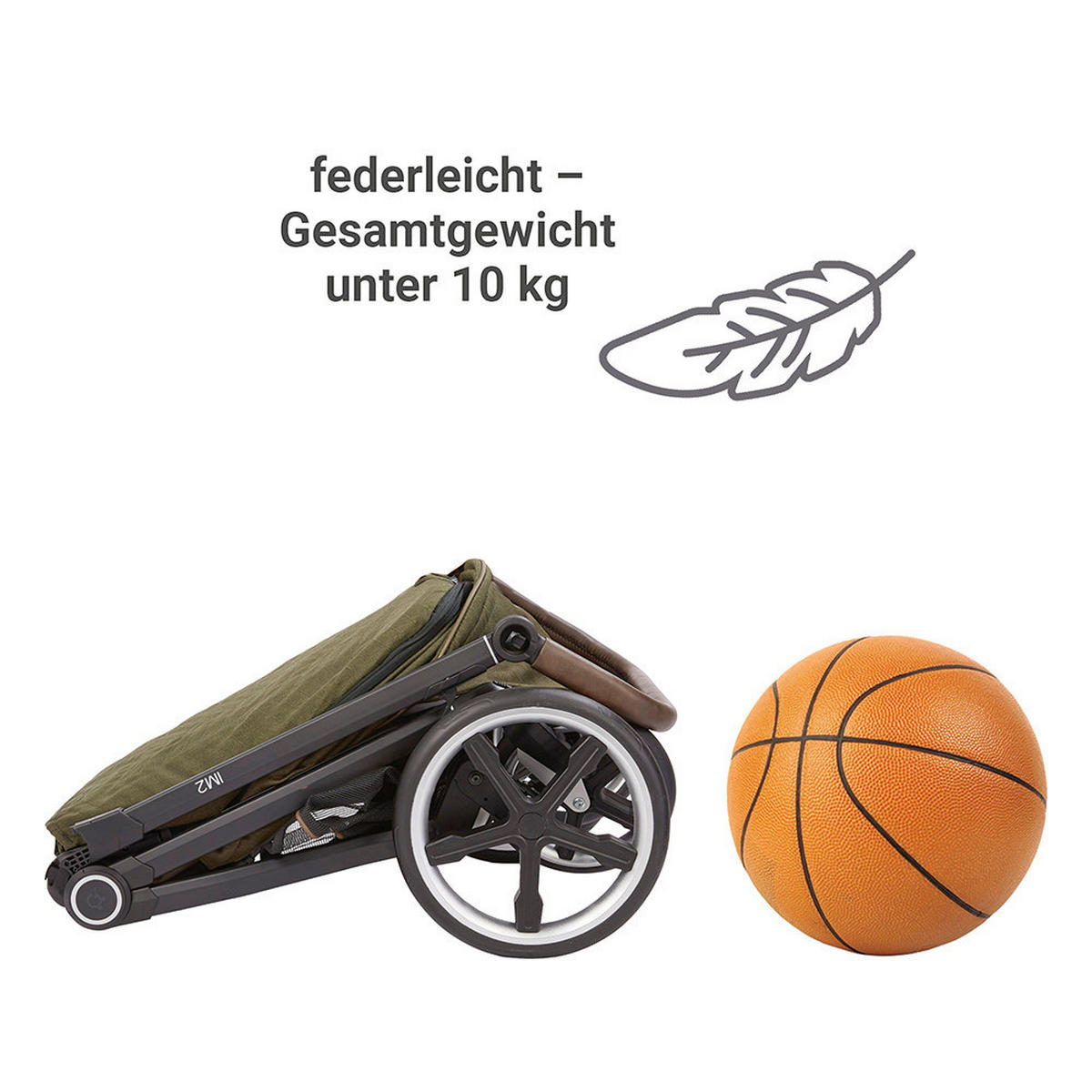 KINDERWAGENSET  Fusion Panorama Lyx Set inkl. Wickeltasche  Moosgrün  - Schwarz/Olivgrün, Basics, Textil/Metall (57/129/100cm) - Gesslein