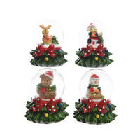 GLOB DE CRISTAL CU ZĂPADĂ - multicolor, Lifestyle, plastic/sticlă (5,5/5,5/6,5cm)