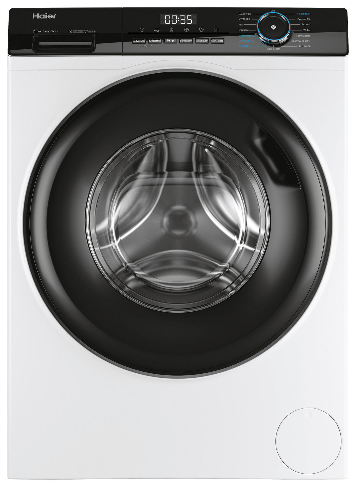 WASCHMASCHINE HW80-B14939  - Weiß, Basics (59,5/85/55cm) - Haier